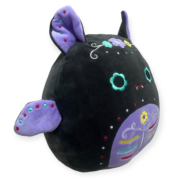 Squishmallow Betty The Bat Day of The Dead Halloween  Dia De Los Muerto - Picture 2 of 4